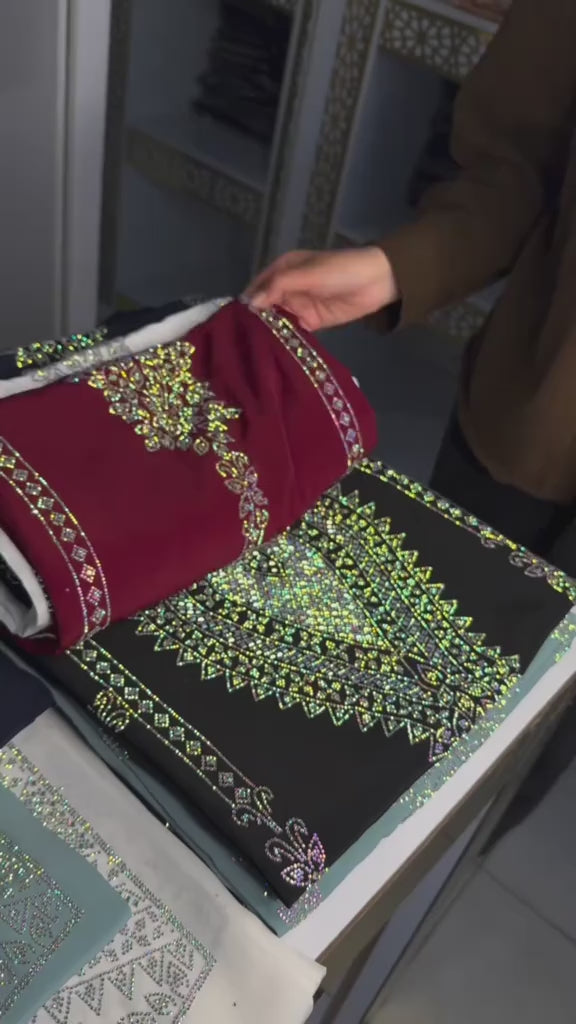 Mokhawar Silk Jackard with Pant