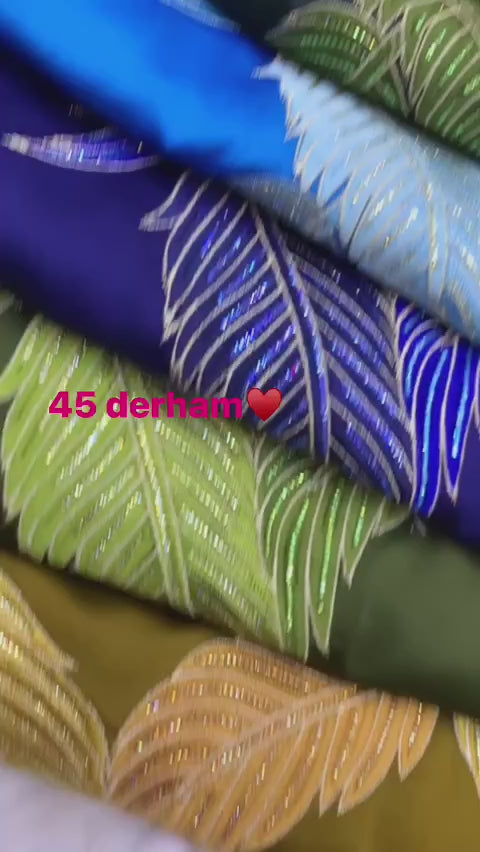 Mokhawar Sada Embroidery Sheila